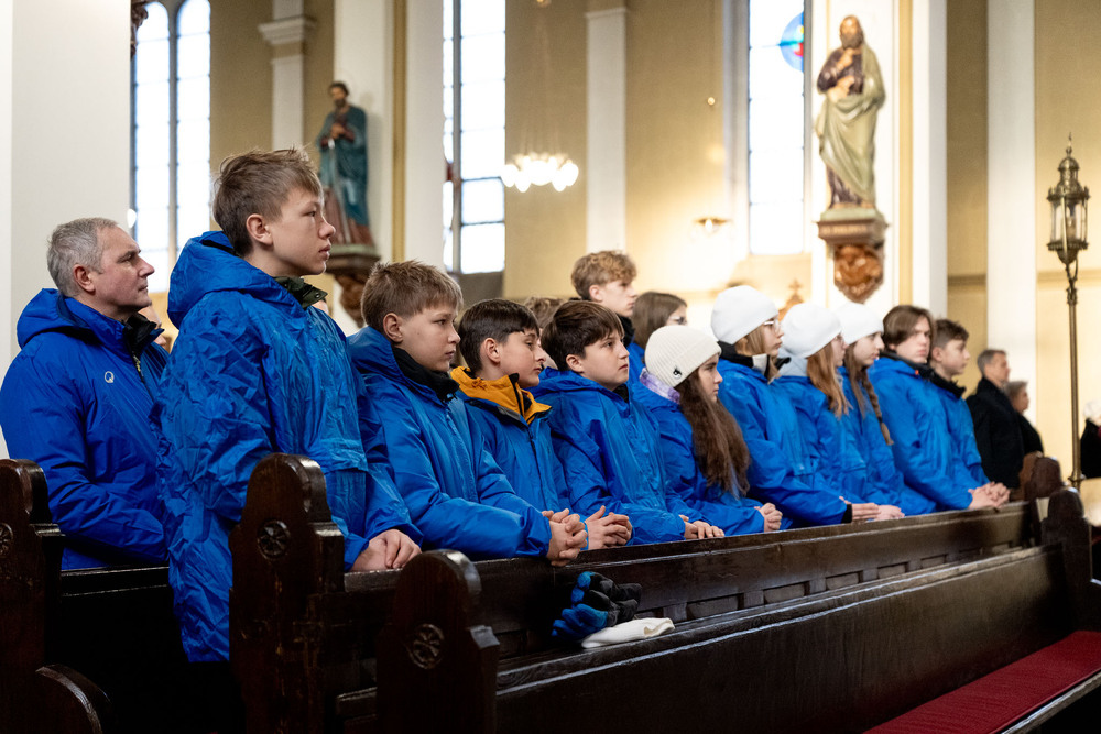 Uroczystości upamiętniające ofiary Marszu Śmierci. Inauguracja VII Biegu Pamięci ze Światłem Pokoju. 18 stycznia 2026. Fot.: IPN Krysztof Łojko