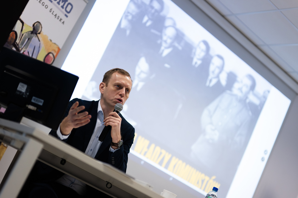 rugie spotkanie w ramach cyklu szkoleń „Czas przełomów – Górny Śląsk w XX wieku”. Fot.: IPN Krzysztof Łojko