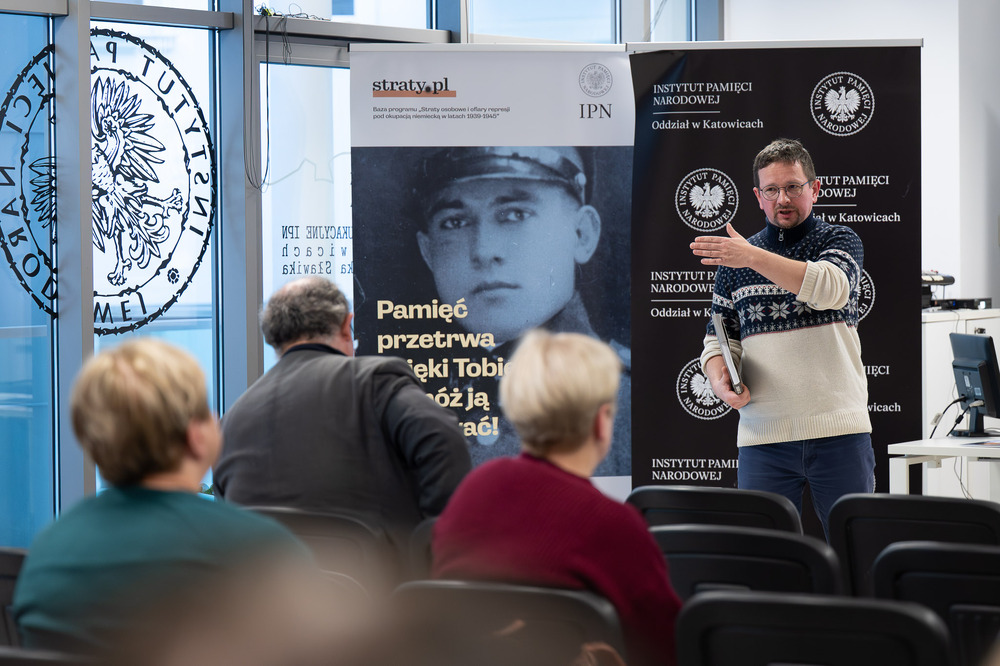 rugie spotkanie w ramach cyklu szkoleń „Czas przełomów – Górny Śląsk w XX wieku”. Fot.: IPN Krzysztof Łojko