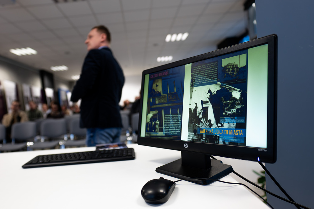 rugie spotkanie w ramach cyklu szkoleń „Czas przełomów – Górny Śląsk w XX wieku”. Fot.: IPN Krzysztof Łojko