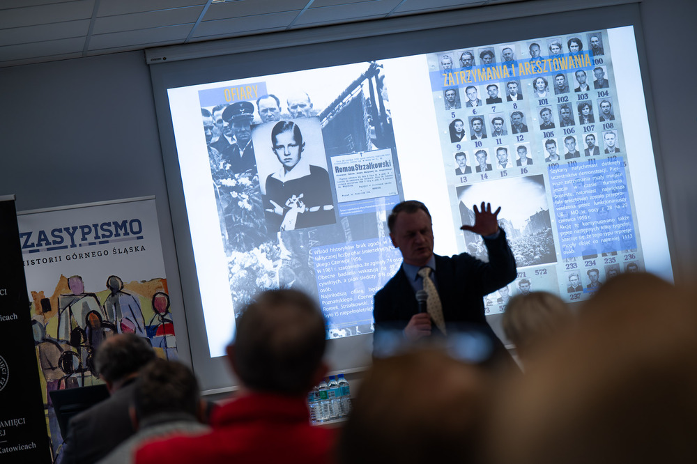 rugie spotkanie w ramach cyklu szkoleń „Czas przełomów – Górny Śląsk w XX wieku”. Fot.: IPN Krzysztof Łojko