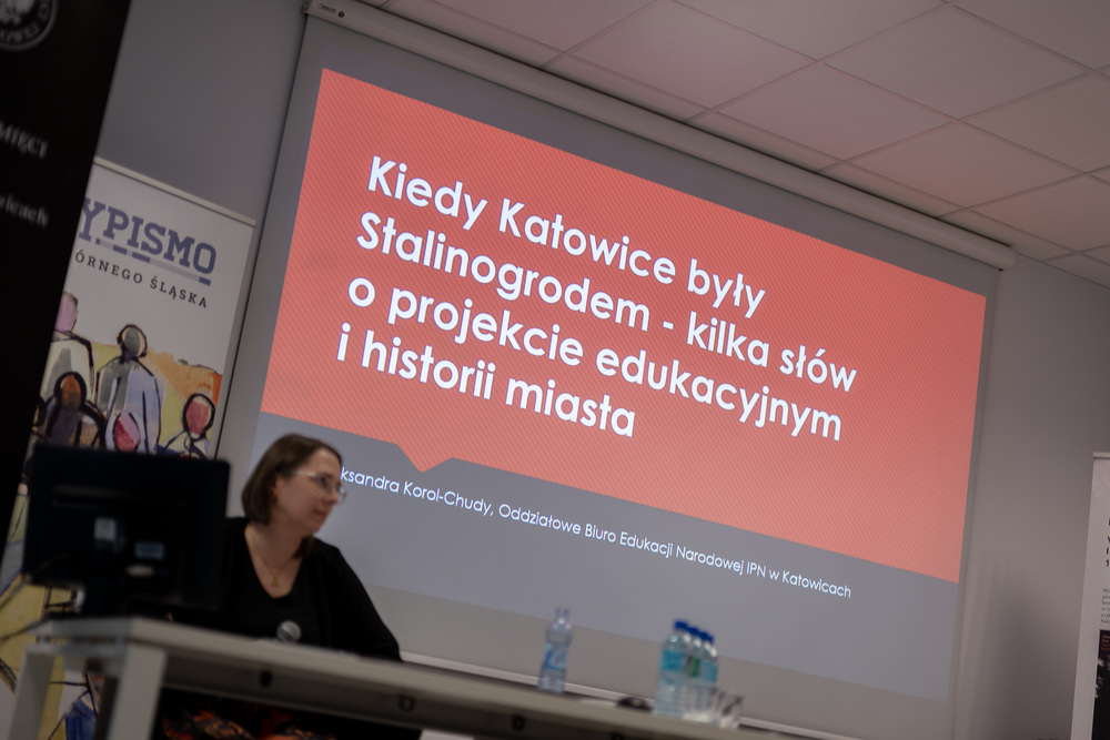 rugie spotkanie w ramach cyklu szkoleń „Czas przełomów – Górny Śląsk w XX wieku”. Fot.: IPN Krzysztof Łojko