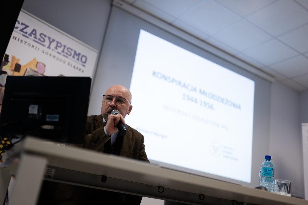 rugie spotkanie w ramach cyklu szkoleń „Czas przełomów – Górny Śląsk w XX wieku”. Fot.: IPN Krzysztof Łojko