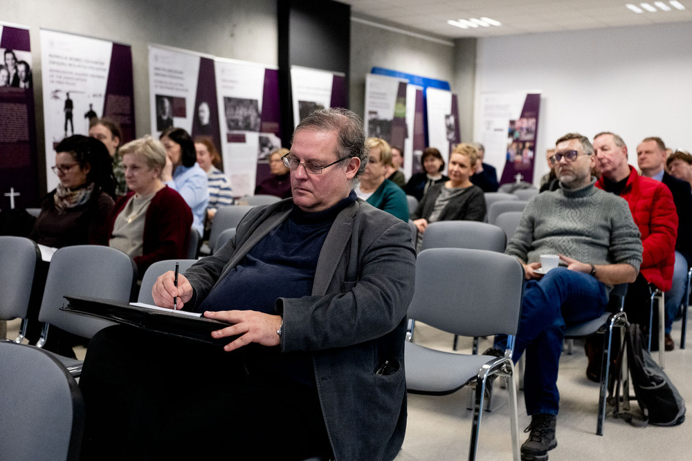 rugie spotkanie w ramach cyklu szkoleń „Czas przełomów – Górny Śląsk w XX wieku”. Fot.: IPN Krzysztof Łojko