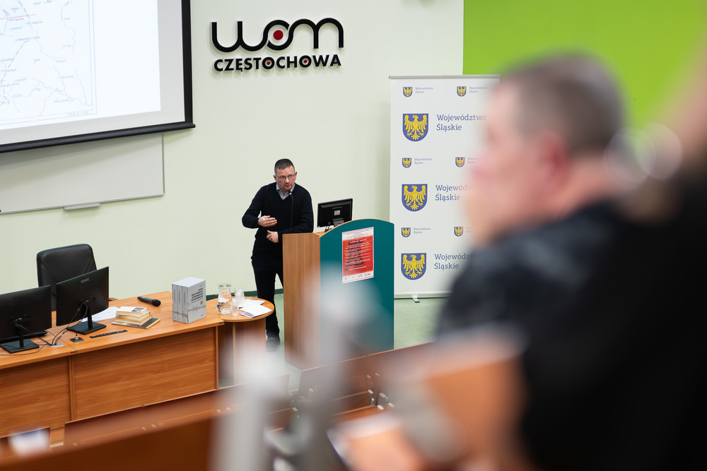 Konferencja „Pod czerwoną gwiazdą – Górny Śląsk w 1945 roku” w Częstochowie. Fot.: IPN Krzysztof Łojko