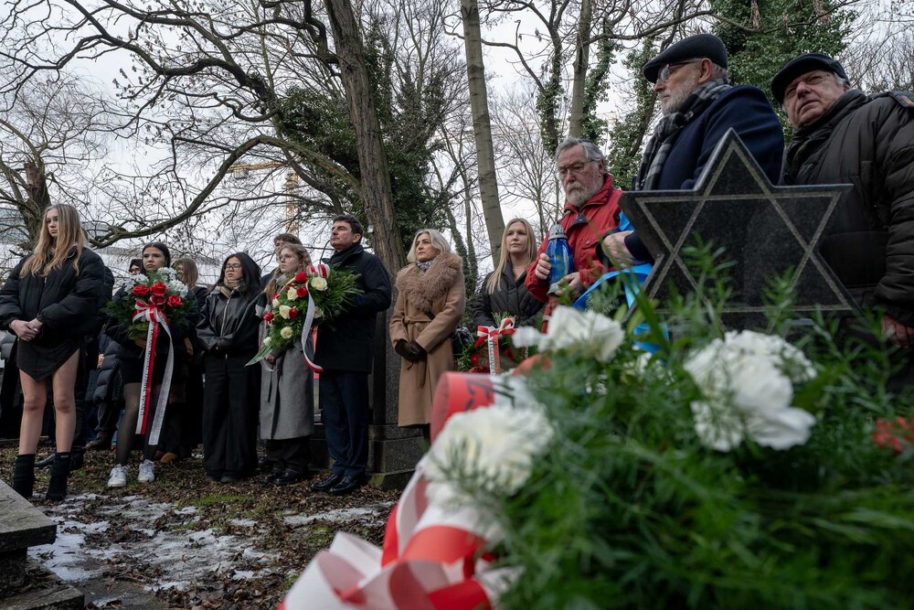 Międzynarodowy Dzień Pamięci o Ofiarach Holokaustu – Katowice, 27 stycznia 2026. Fot.: IPN Krzysztof Łojko