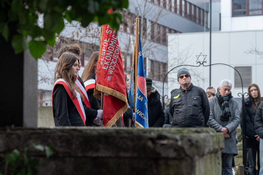 Międzynarodowy Dzień Pamięci o Ofiarach Holokaustu – Katowice, 27 stycznia 2026. Fot.: IPN Krzysztof Łojko