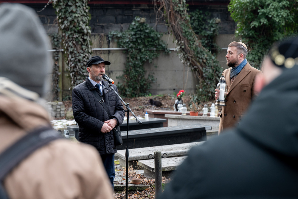 Międzynarodowy Dzień Pamięci o Ofiarach Holokaustu – Katowice, 27 stycznia 2026. Fot.: IPN Krzysztof Łojko