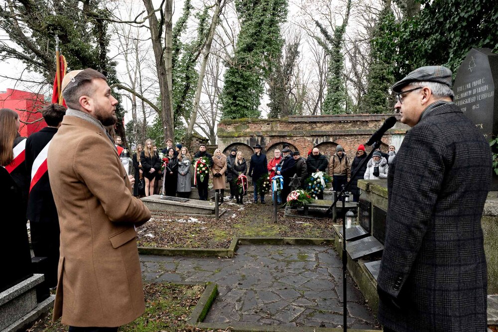 Międzynarodowy Dzień Pamięci o Ofiarach Holokaustu – Katowice, 27 stycznia 2026. Fot.: IPN Krzysztof Łojko