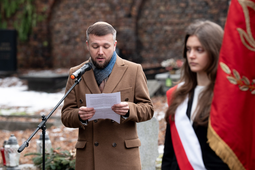 Międzynarodowy Dzień Pamięci o Ofiarach Holokaustu – Katowice, 27 stycznia 2026. Fot.: IPN Krzysztof Łojko