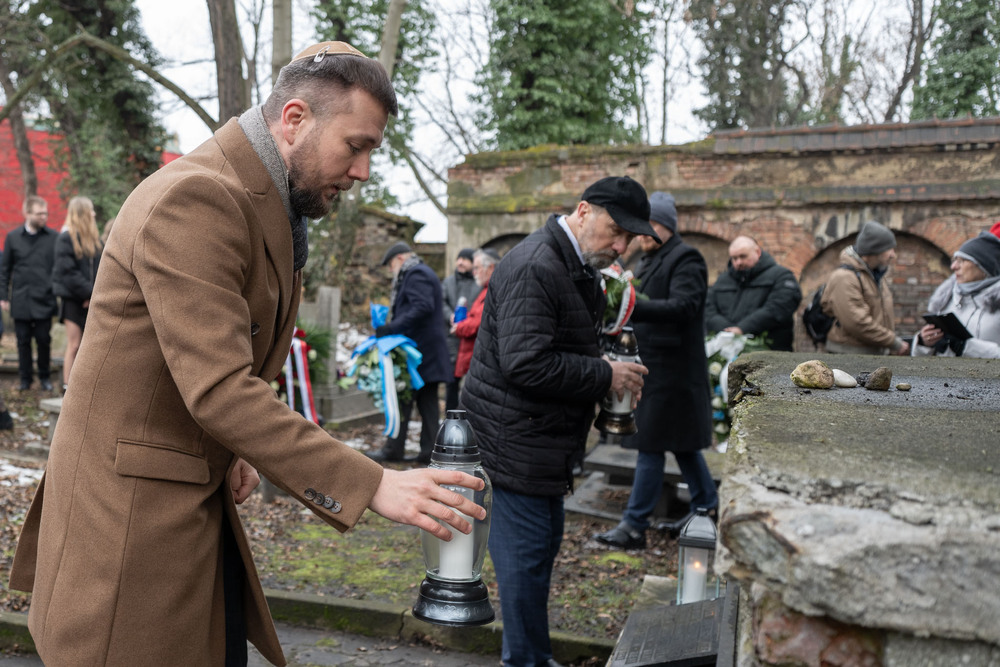 Międzynarodowy Dzień Pamięci o Ofiarach Holokaustu – Katowice, 27 stycznia 2026. Fot.: IPN Krzysztof Łojko