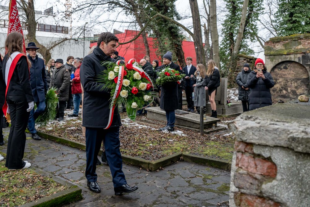 Międzynarodowy Dzień Pamięci o Ofiarach Holokaustu – Katowice, 27 stycznia 2026. Fot.: IPN Krzysztof Łojko