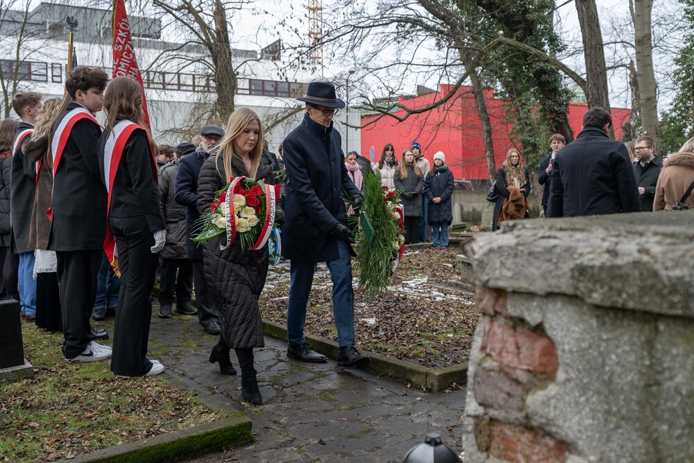 Międzynarodowy Dzień Pamięci o Ofiarach Holokaustu – Katowice, 27 stycznia 2026. Fot.: IPN Krzysztof Łojko