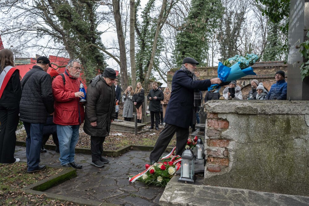 Międzynarodowy Dzień Pamięci o Ofiarach Holokaustu – Katowice, 27 stycznia 2026. Fot.: IPN Krzysztof Łojko