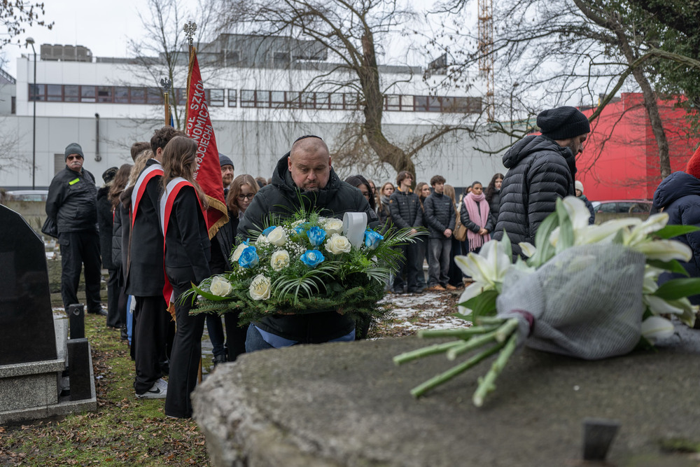 Międzynarodowy Dzień Pamięci o Ofiarach Holokaustu – Katowice, 27 stycznia 2026. Fot.: IPN Krzysztof Łojko