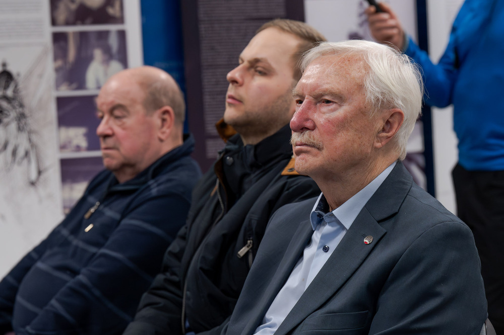 Andrzej Rozpłochowski bohaterem drugiego spotkania w ramach cyklu 45 lat „Solidarności" Śląsko-Dąbrowskiej – ludzie i struktury. Fot.: IPN Krzysztof Łojko