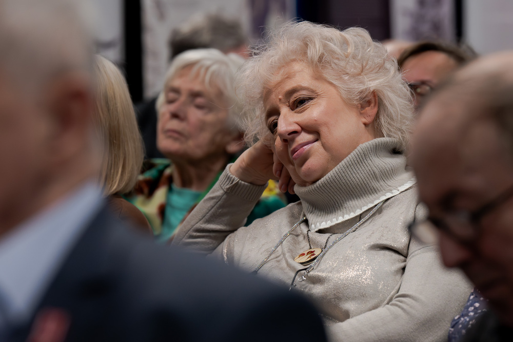 Andrzej Rozpłochowski bohaterem drugiego spotkania w ramach cyklu 45 lat „Solidarności" Śląsko-Dąbrowskiej – ludzie i struktury. Fot.: IPN Krzysztof Łojko