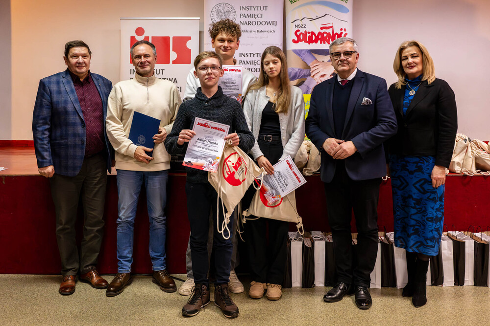 Finał XV Podbeskidzkiego Konkursu Historycznego „Solidarni” – Bielsko-Biała, 27 stycznia 2026. Fot.: IPN Krzysztof Łojko