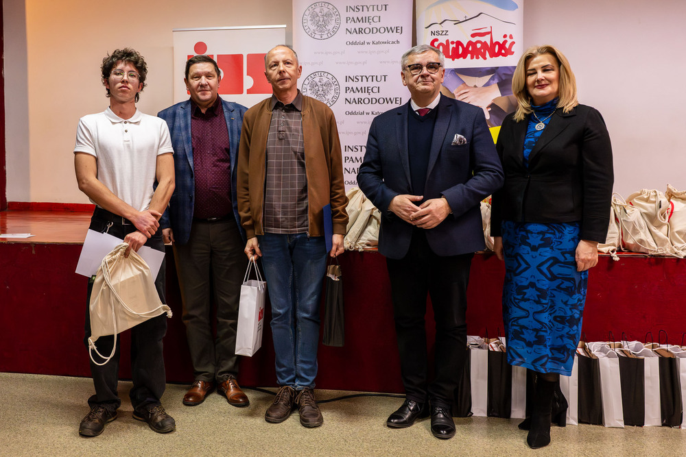Finał XV Podbeskidzkiego Konkursu Historycznego „Solidarni” – Bielsko-Biała, 27 stycznia 2026. Fot.: IPN Krzysztof Łojko