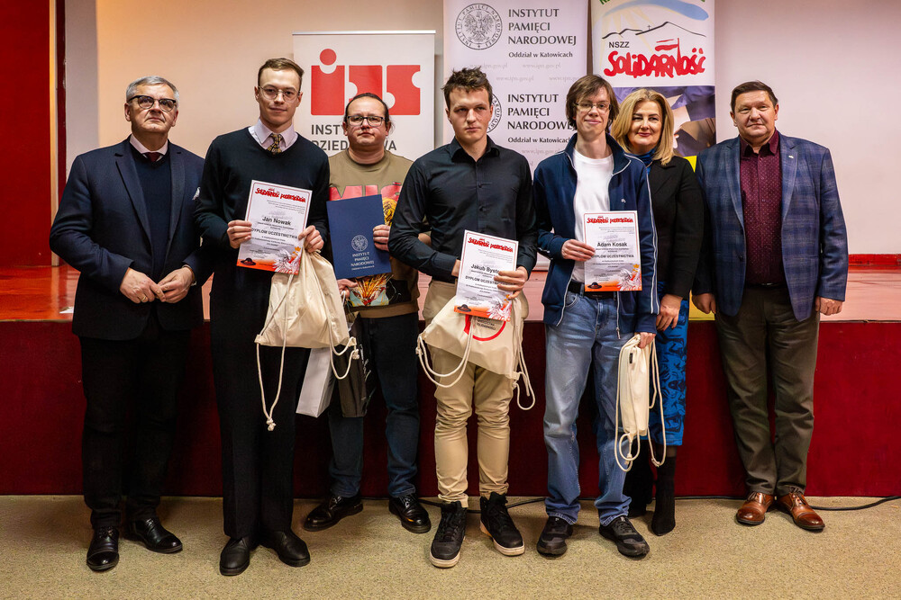 Finał XV Podbeskidzkiego Konkursu Historycznego „Solidarni” – Bielsko-Biała, 27 stycznia 2026. Fot.: IPN Krzysztof Łojko