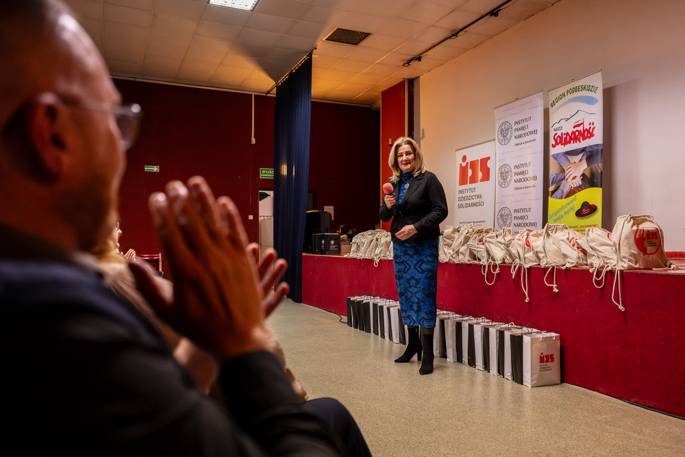 Finał XV Podbeskidzkiego Konkursu Historycznego „Solidarni” – Bielsko-Biała, 27 stycznia 2026. Fot.: IPN Krzysztof Łojko