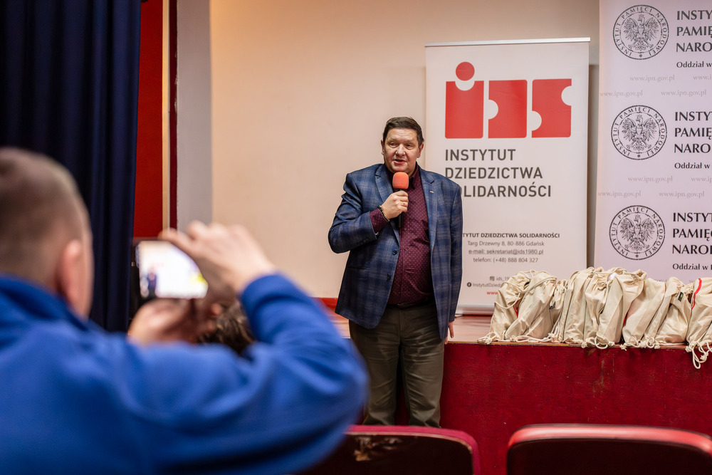 Finał XV Podbeskidzkiego Konkursu Historycznego „Solidarni” – Bielsko-Biała, 27 stycznia 2026. Fot.: IPN Krzysztof Łojko