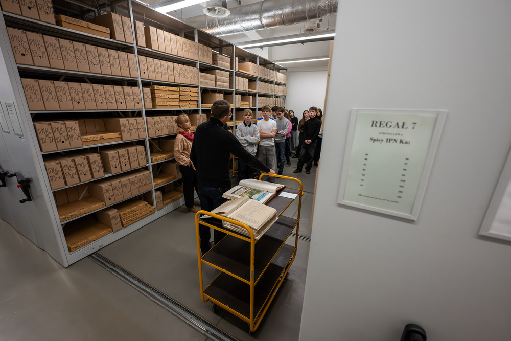 Zajęcia edukacyjne „Co kryją archiwa IPN?” – Katowice, 28 stycznia 2026. Fot.: IPN Krzysztof Łojko