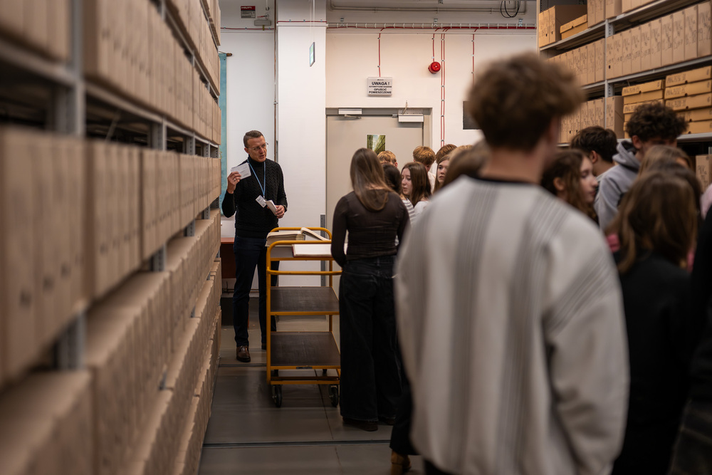 Zajęcia edukacyjne „Co kryją archiwa IPN?” – Katowice, 28 stycznia 2026. Fot.: IPN Krzysztof Łojko