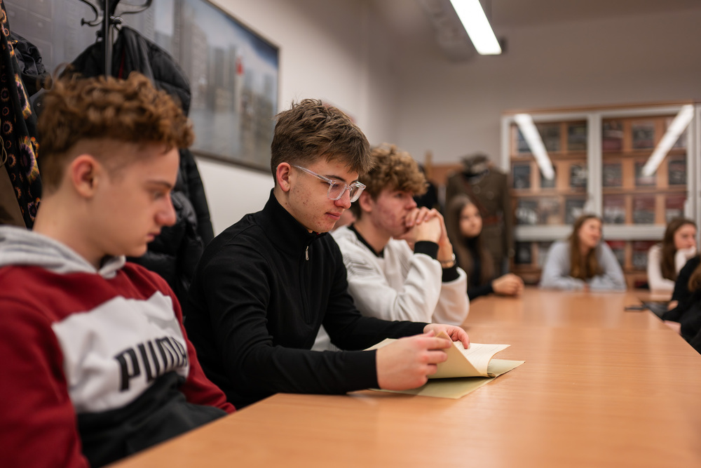 Zajęcia edukacyjne „Co kryją archiwa IPN?” – Katowice, 28 stycznia 2026. Fot.: IPN Krzysztof Łojko