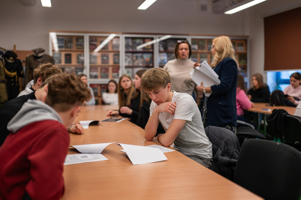 Zajęcia edukacyjne „Co kryją archiwa IPN?” – Katowice, 28 stycznia 2026. Fot.: IPN Krzysztof Łojko