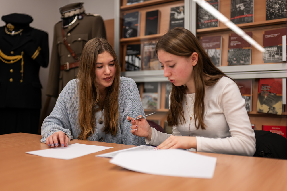 Zajęcia edukacyjne „Co kryją archiwa IPN?” – Katowice, 28 stycznia 2026. Fot.: IPN Krzysztof Łojko