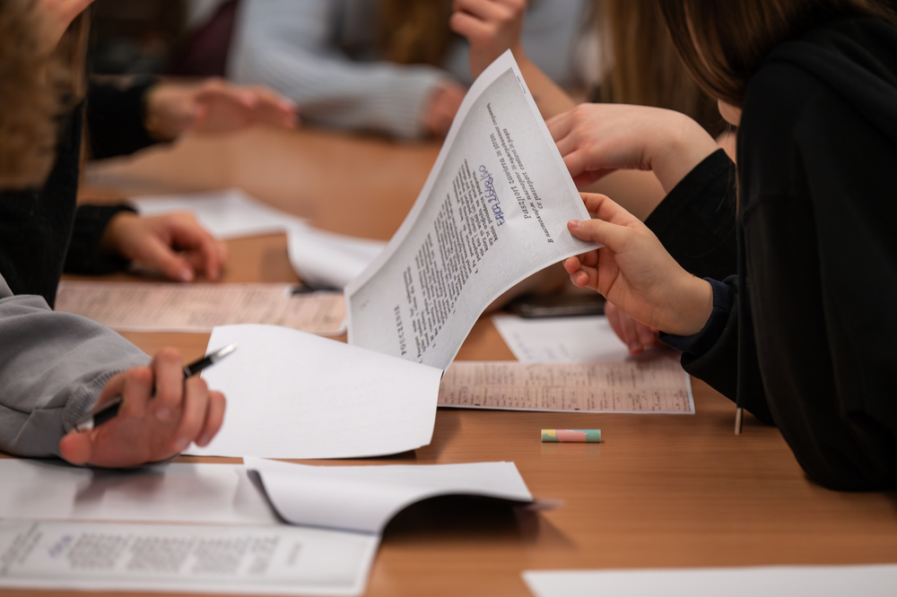 Zajęcia edukacyjne „Co kryją archiwa IPN?” – Katowice, 28 stycznia 2026. Fot.: IPN Krzysztof Łojko