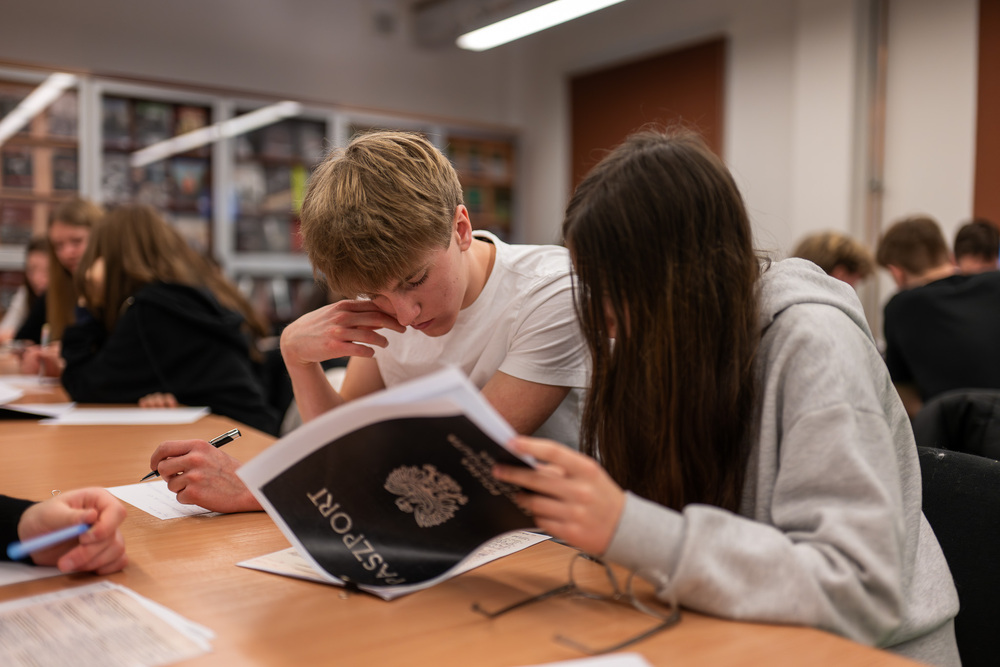 Zajęcia edukacyjne „Co kryją archiwa IPN?” – Katowice, 28 stycznia 2026. Fot.: IPN Krzysztof Łojko