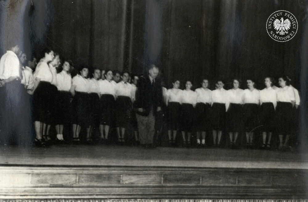 Wojewódzkie eliminacje zespołów artystycznych MSW i Urzędów ds. Bezpieczeństwa Publicznego, 1955 lub 1956 r. (IPN Ka 439/38)