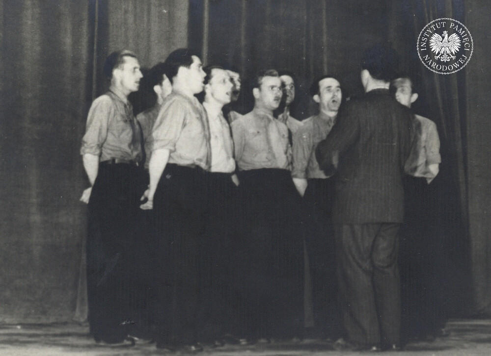 Wojewódzkie eliminacje zespołów artystycznych MSW i Urzędów ds. Bezpieczeństwa Publicznego, 1955 lub 1956 r. (IPN Ka 439/38)