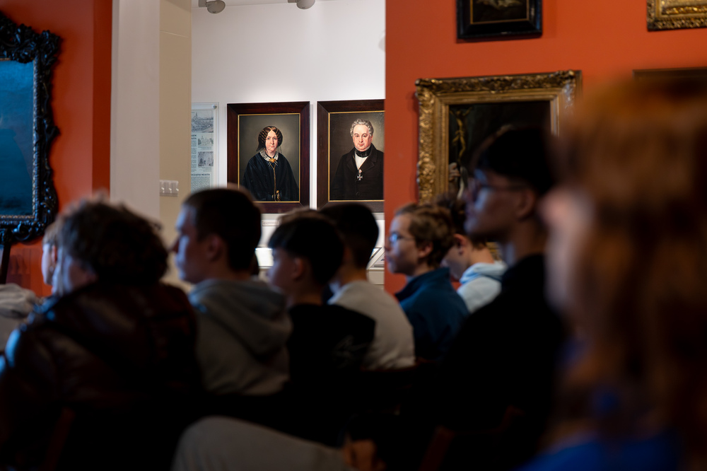 Wykład dla młodzieży „Tragedia Górnośląska 1945” – Tarnowskie Góry, 3 lutego 2026. Fot.: IPN Krzysztof Łojko