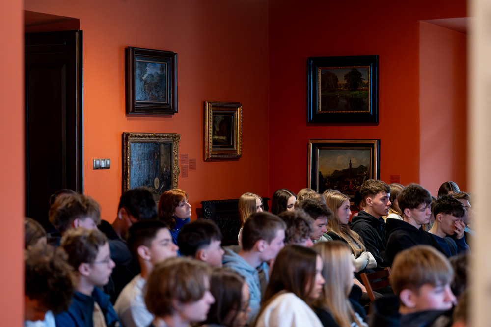 Wykład dla młodzieży „Tragedia Górnośląska 1945” – Tarnowskie Góry, 3 lutego 2026. Fot.: IPN Krzysztof Łojko