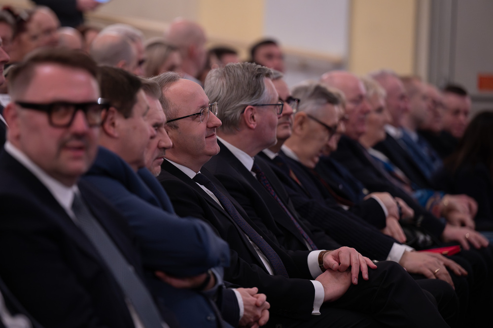 45. rocznica strajku generalnego na Podbeskidziu. „Solidarni, nasz jest ten dzień” – spotkanie Dam i Kawalerów Krzyża Wolności i Solidarności . Fot.: IPN Krzysztof Łojko