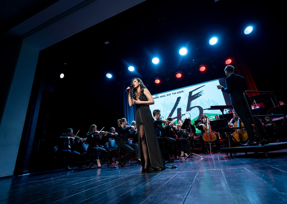 45. rocznica strajku generalnego na Podbeskidziu. „Solidarni, nasz jest ten dzień” – spotkanie Dam i Kawalerów Krzyża Wolności i Solidarności . Fot.: IPN Krzysztof Łojko