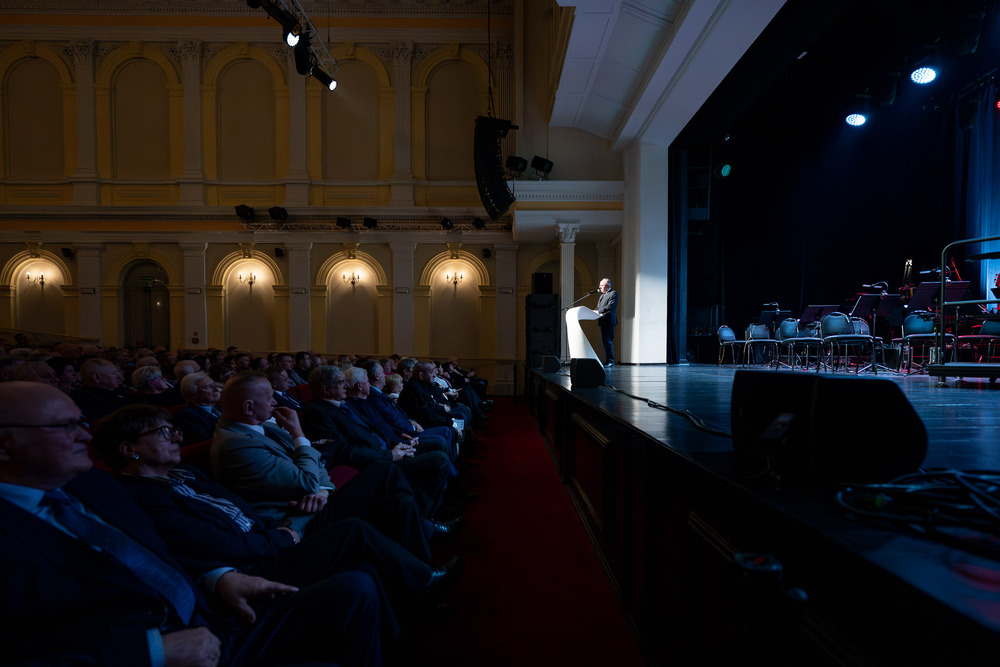 45. rocznica strajku generalnego na Podbeskidziu. „Solidarni, nasz jest ten dzień” – spotkanie Dam i Kawalerów Krzyża Wolności i Solidarności . Fot.: IPN Krzysztof Łojko