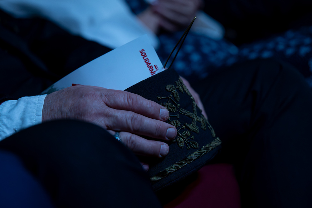 45. rocznica strajku generalnego na Podbeskidziu. „Solidarni, nasz jest ten dzień” – spotkanie Dam i Kawalerów Krzyża Wolności i Solidarności . Fot.: IPN Krzysztof Łojko