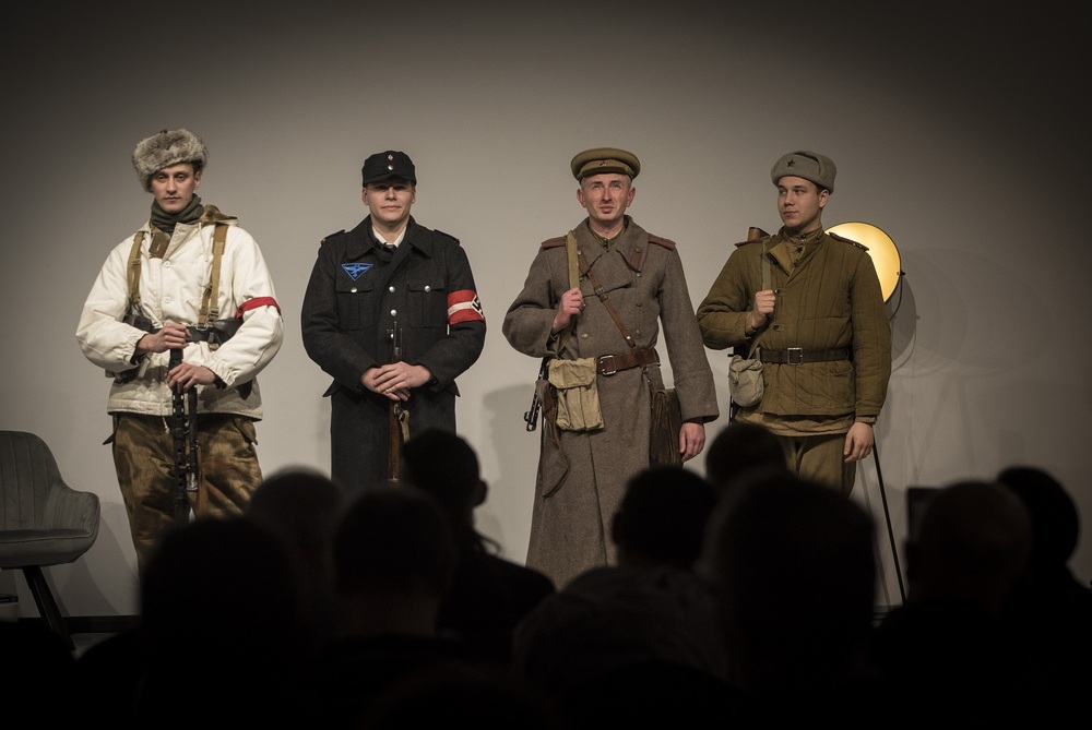 Spotkanie z historią „1945: koniec i początek. Działania wojenne i represje sowieckie w Toszku i Pyskowicach”. Fot. Krzysztof Liszka/IPN