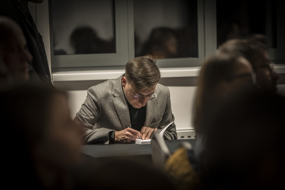 Spotkanie z historią „1945: koniec i początek. Działania wojenne i represje sowieckie w Toszku i Pyskowicach”. Fot. Krzysztof Liszka/IPN