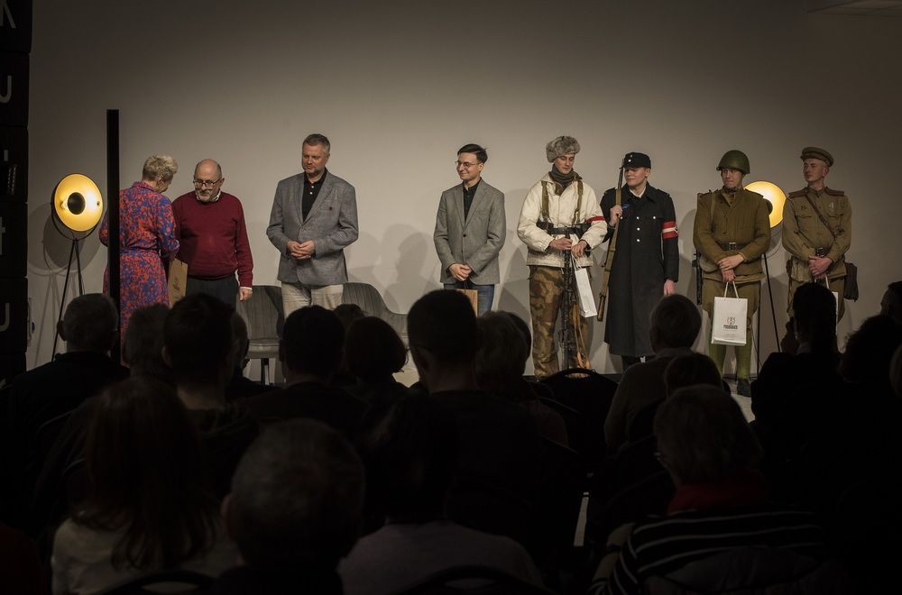 Spotkanie z historią „1945: koniec i początek. Działania wojenne i represje sowieckie w Toszku i Pyskowicach”. Fot. Krzysztof Liszka/IPN