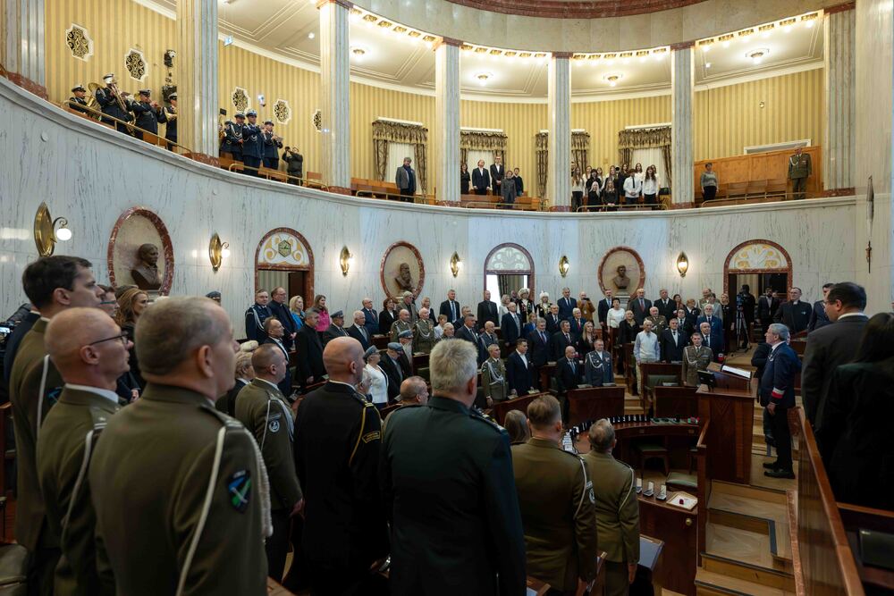 Druga część wojewódzkich obchodów Narodowego Dnia Pamięci Żołnierzy Armii Krajowej – Śląski Urząd Wojewódzki – Katowice, 13 lutego 2026. Fot.: IPN Krzysztof Łojko