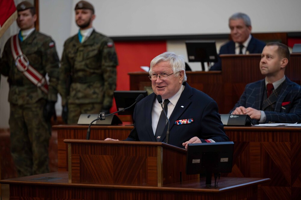 Druga część wojewódzkich obchodów Narodowego Dnia Pamięci Żołnierzy Armii Krajowej – Śląski Urząd Wojewódzki – Katowice, 13 lutego 2026. Fot.: IPN Krzysztof Łojko