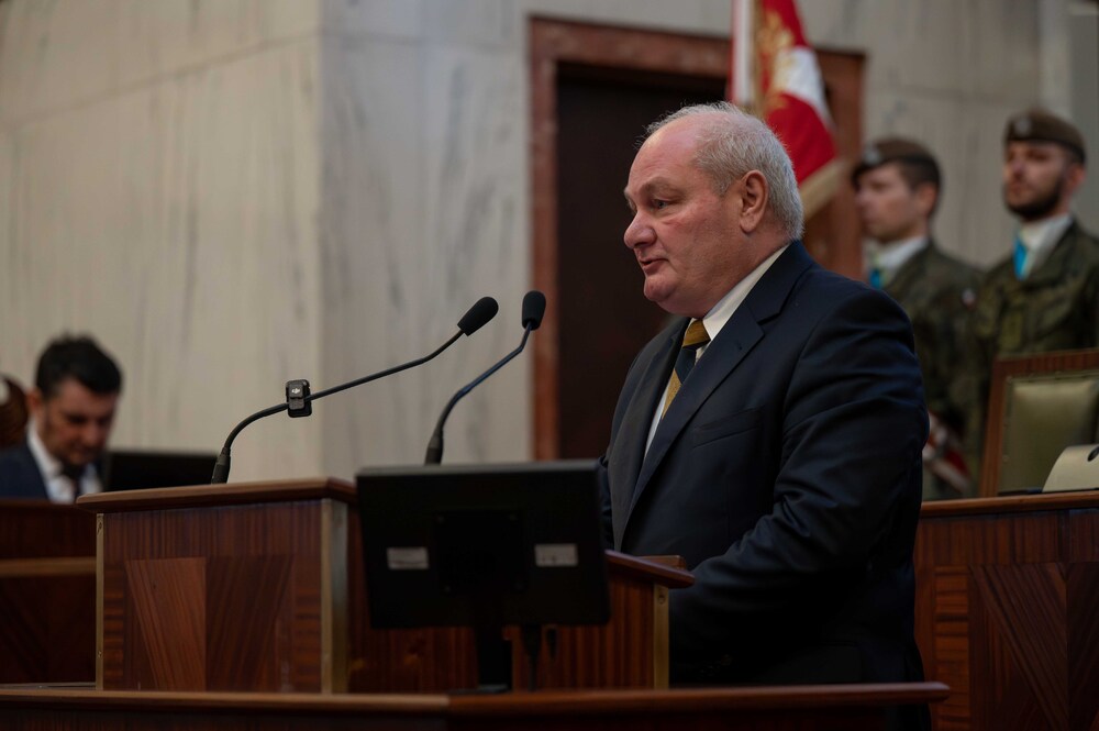 Druga część wojewódzkich obchodów Narodowego Dnia Pamięci Żołnierzy Armii Krajowej – Śląski Urząd Wojewódzki – Katowice, 13 lutego 2026. Fot.: IPN Krzysztof Łojko