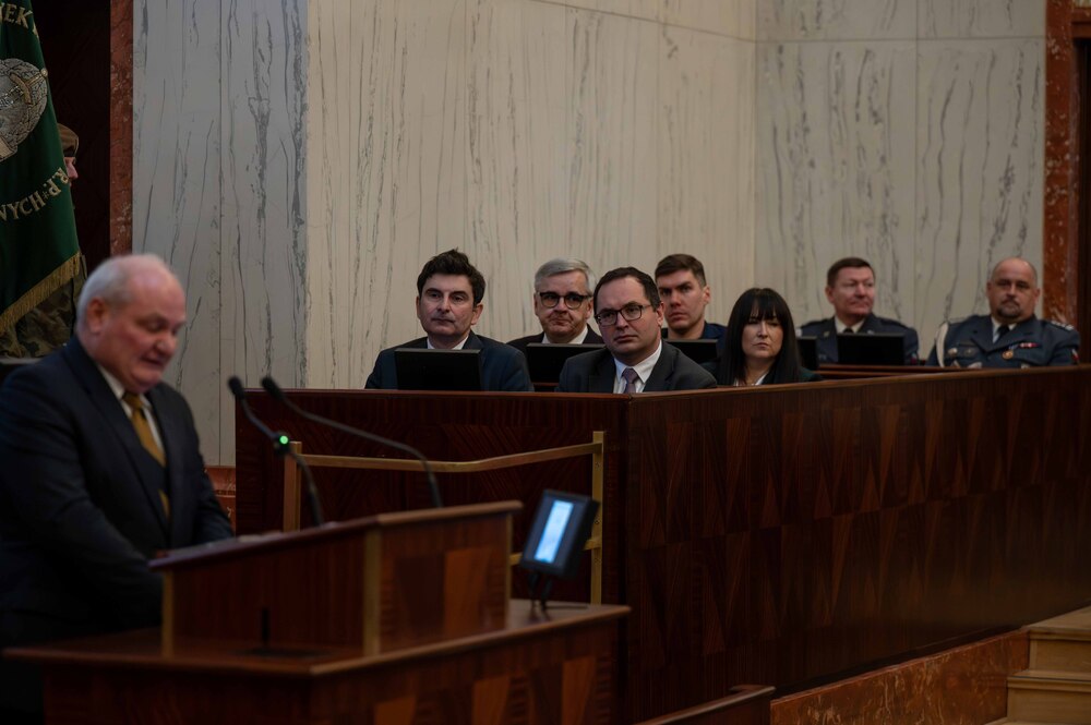 Druga część wojewódzkich obchodów Narodowego Dnia Pamięci Żołnierzy Armii Krajowej – Śląski Urząd Wojewódzki – Katowice, 13 lutego 2026. Fot.: IPN Krzysztof Łojko