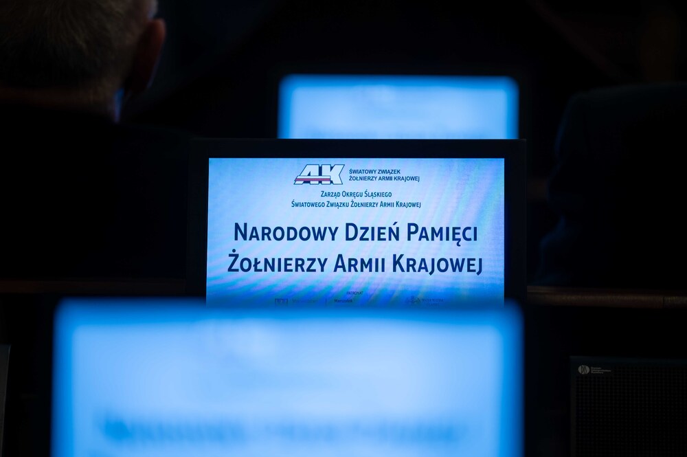 Druga część wojewódzkich obchodów Narodowego Dnia Pamięci Żołnierzy Armii Krajowej – Śląski Urząd Wojewódzki – Katowice, 13 lutego 2026. Fot.: IPN Krzysztof Łojko