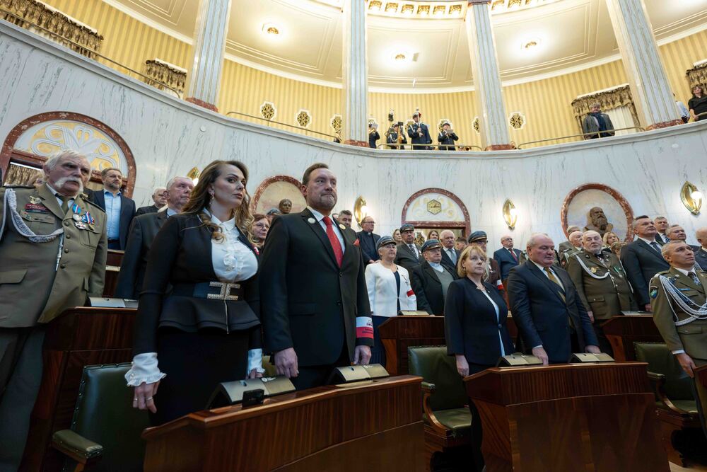 Druga część wojewódzkich obchodów Narodowego Dnia Pamięci Żołnierzy Armii Krajowej – Śląski Urząd Wojewódzki – Katowice, 13 lutego 2026. Fot.: IPN Krzysztof Łojko
